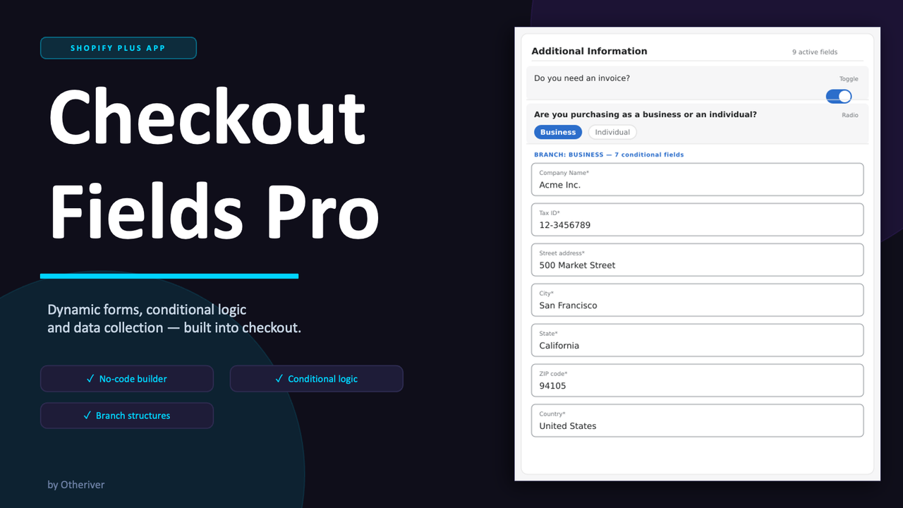 Checkout Fields Pro