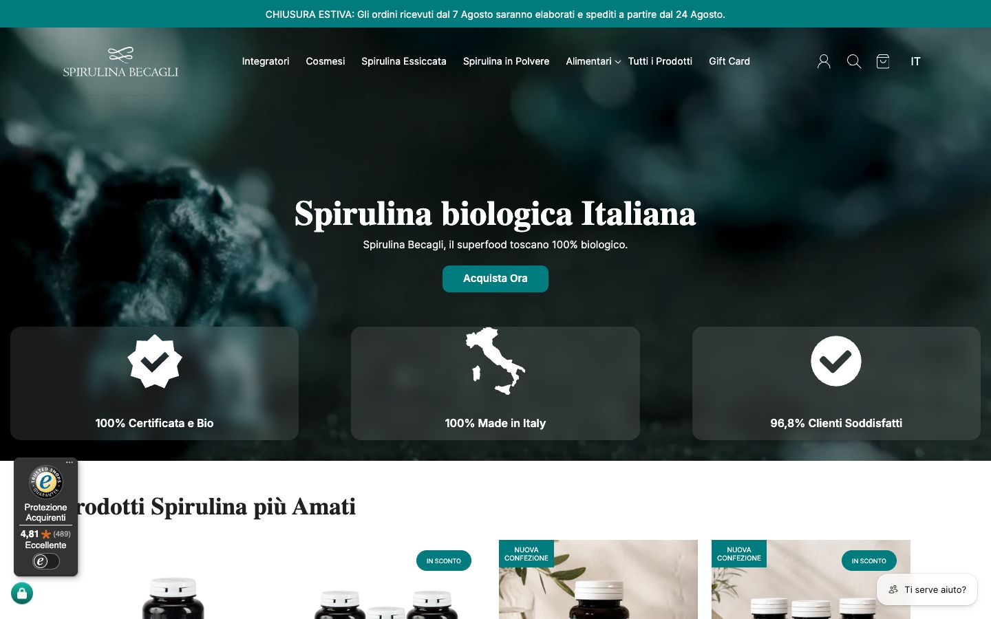 Spirulina Becagli